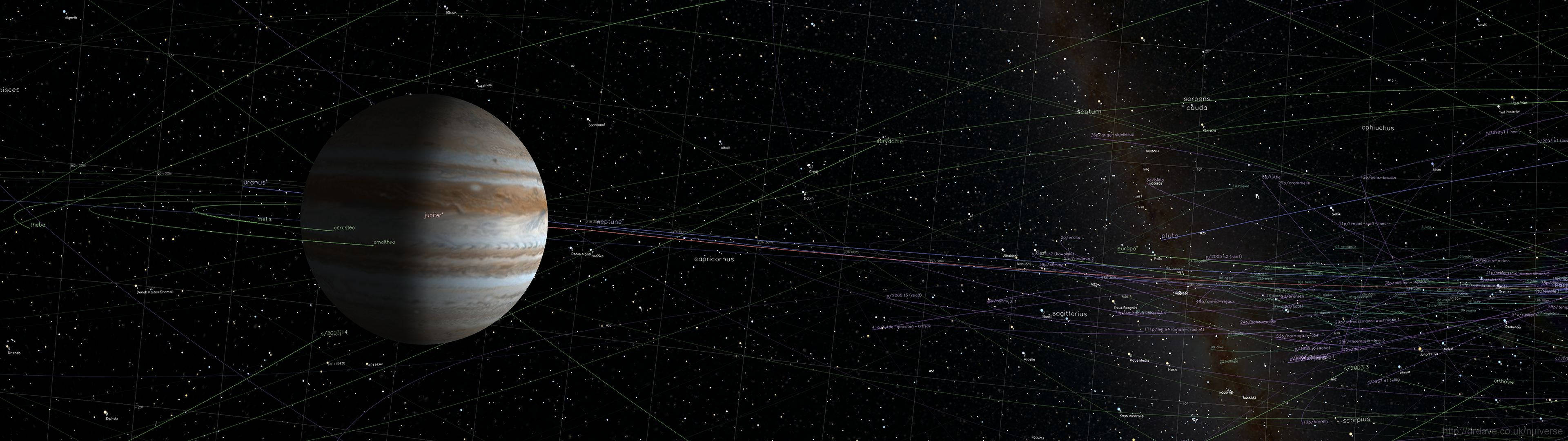 3840x1080 ایچ ڈی ڈوئل مانیٹر مشتری وال پیپر