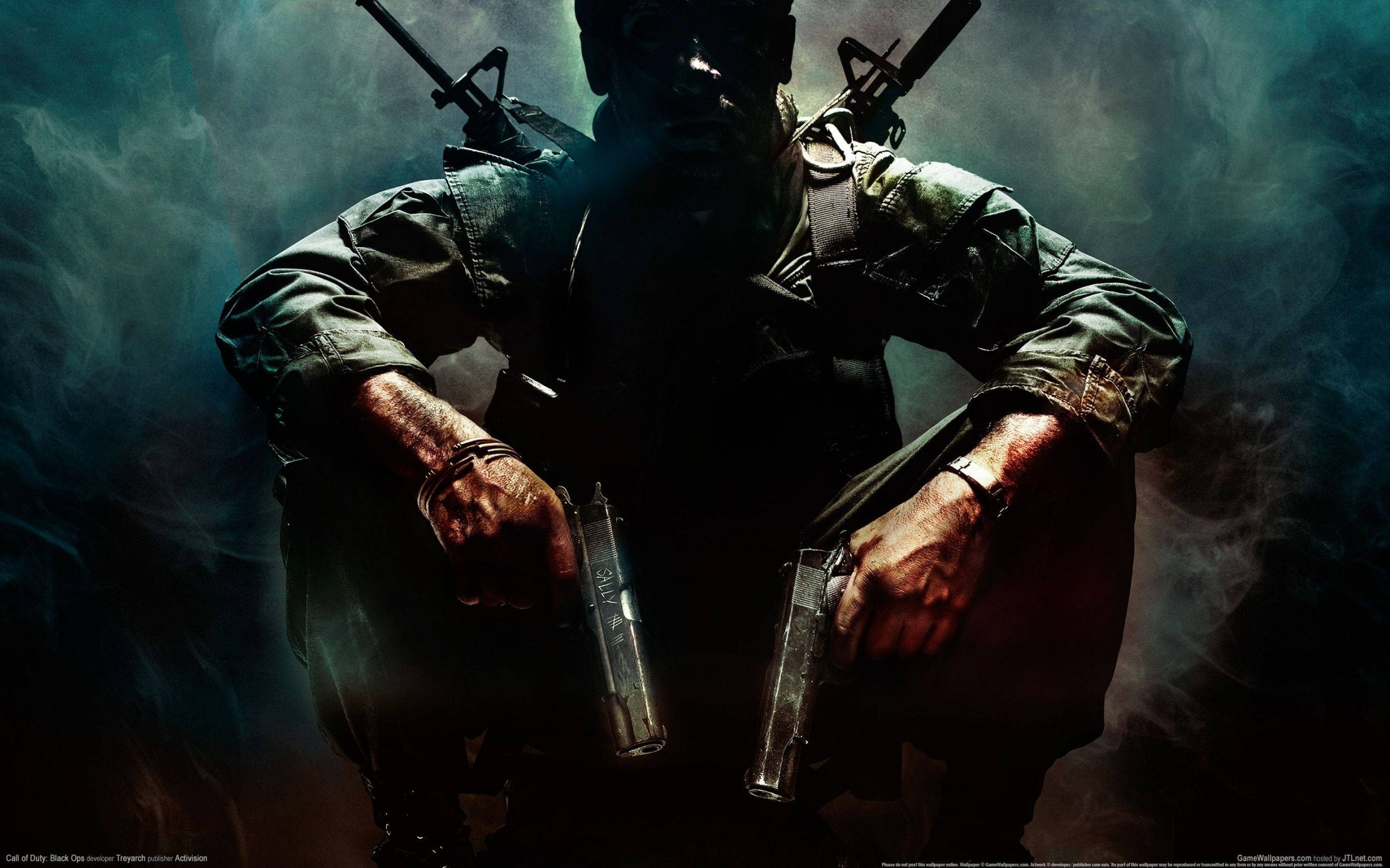 بہترین 3D گیمنگ COD: بلیک اوپس وال پیپر