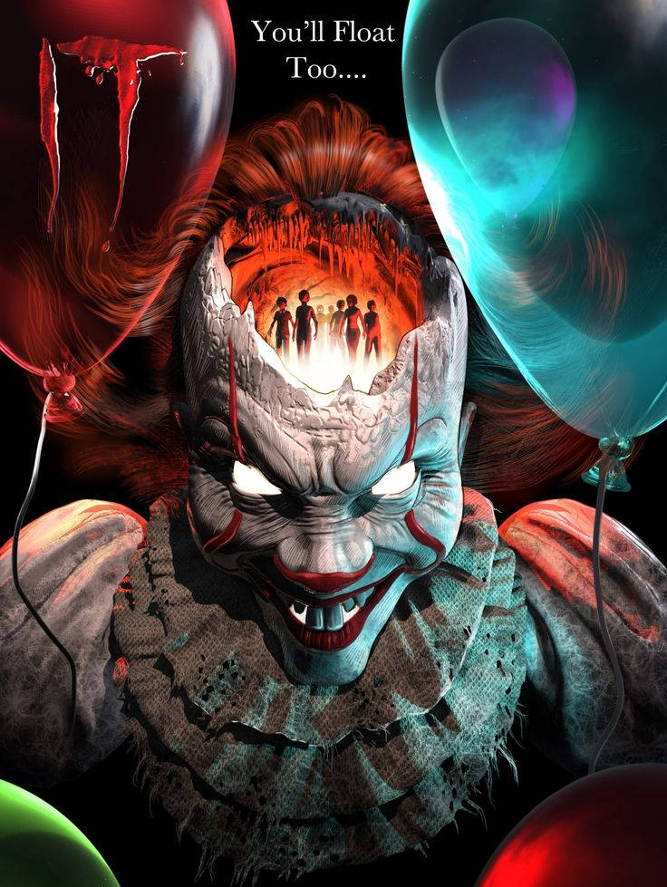 3D ہارر پینی وائز فلم IT سے وال پیپر