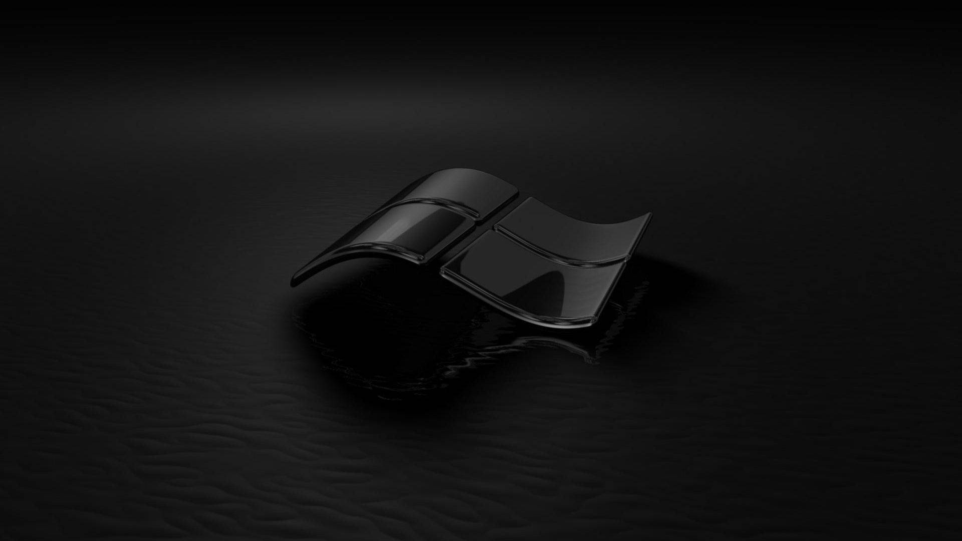 اسٹائلش بلیک ونڈو لاک اسکرین 3D وال پیپر