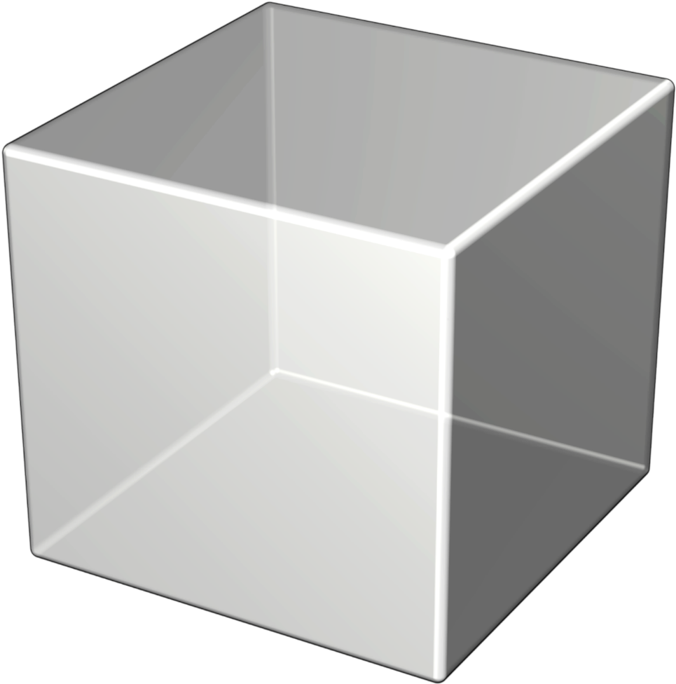 شفاف 3D کیوب عکاسی وال پیپر