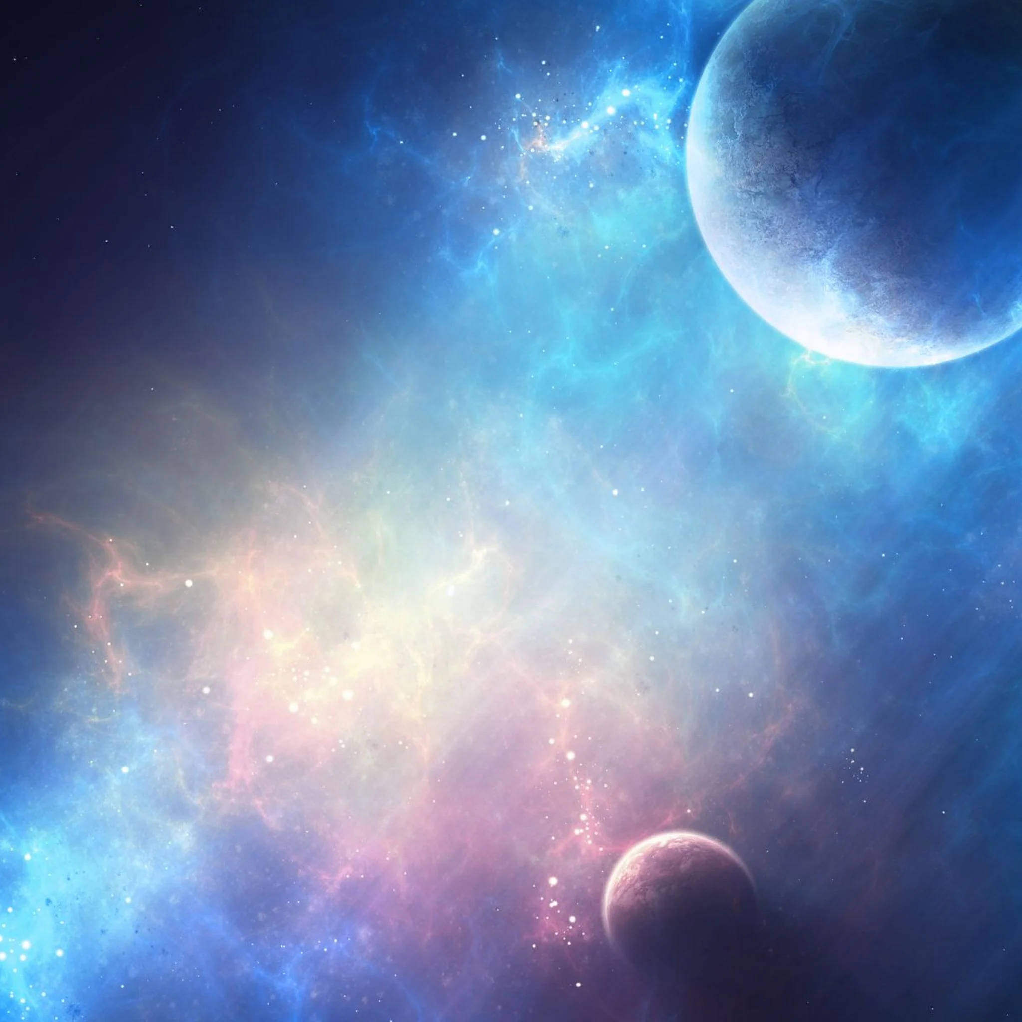 کائناتی آئی پیڈ ایئر 4 وال پیپر