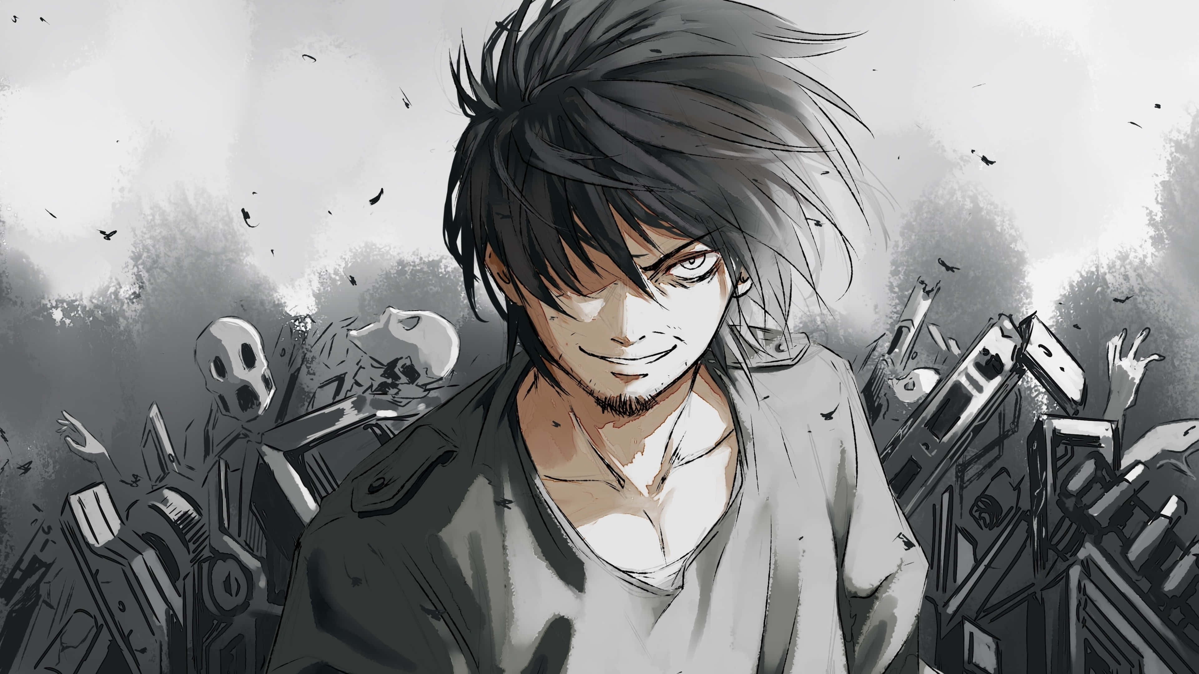 4K اینیمیشن میں غوطہ لگائیں Anime 4K کے ساتھ وال پیپر