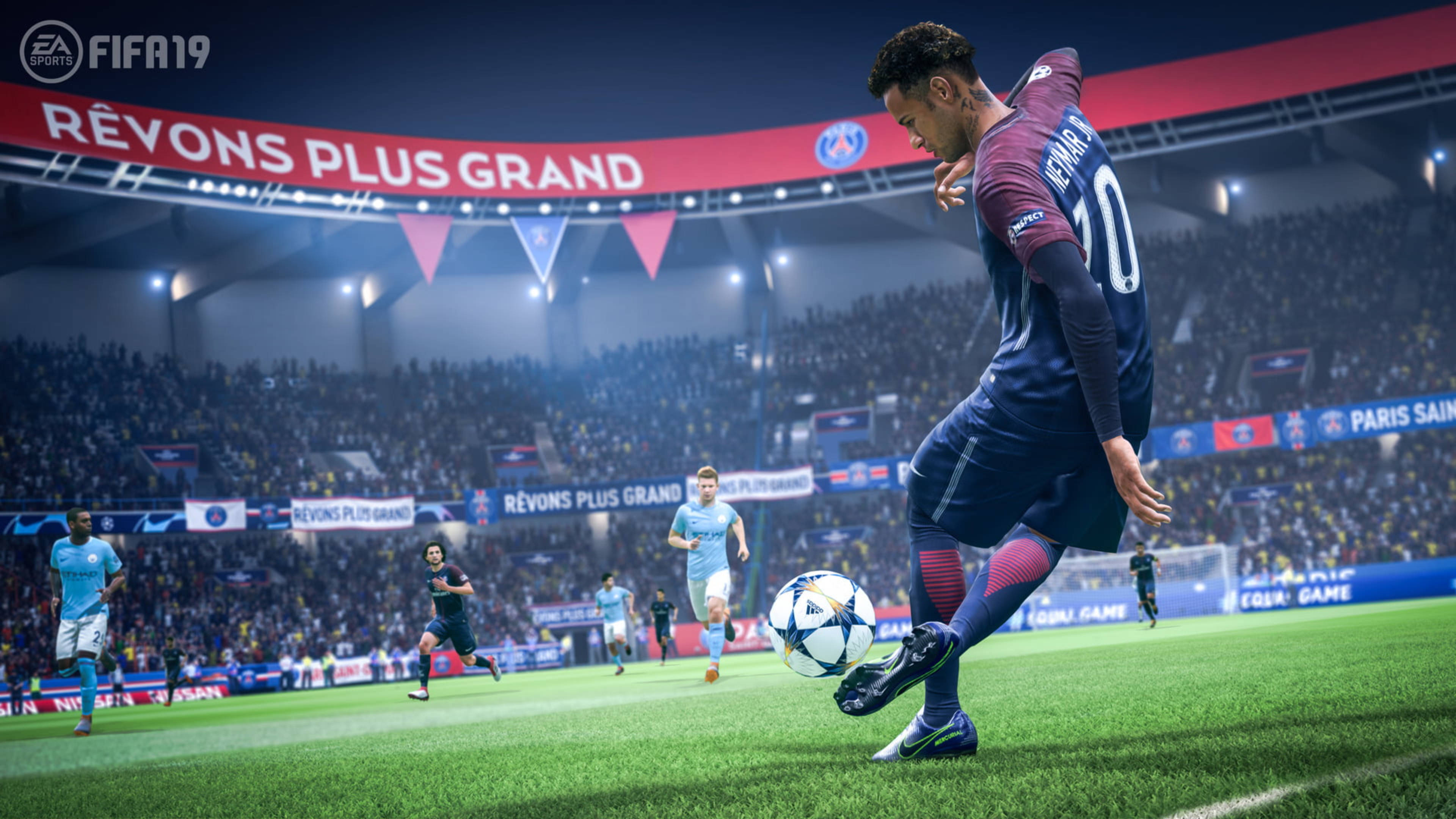 فٹ بال کھلاڑی نی مار 4K FIFA 19 وال پیپر