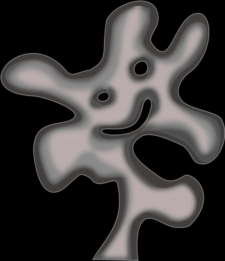 Abstract_ سیاہ اور سرمئی شکلیں وال پیپر