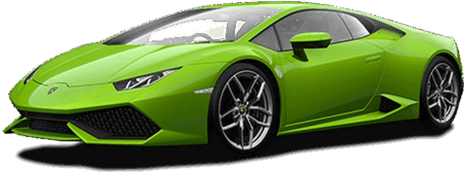 سبز لamborghini Huracan Evo سائیڈ ویو وال پیپر