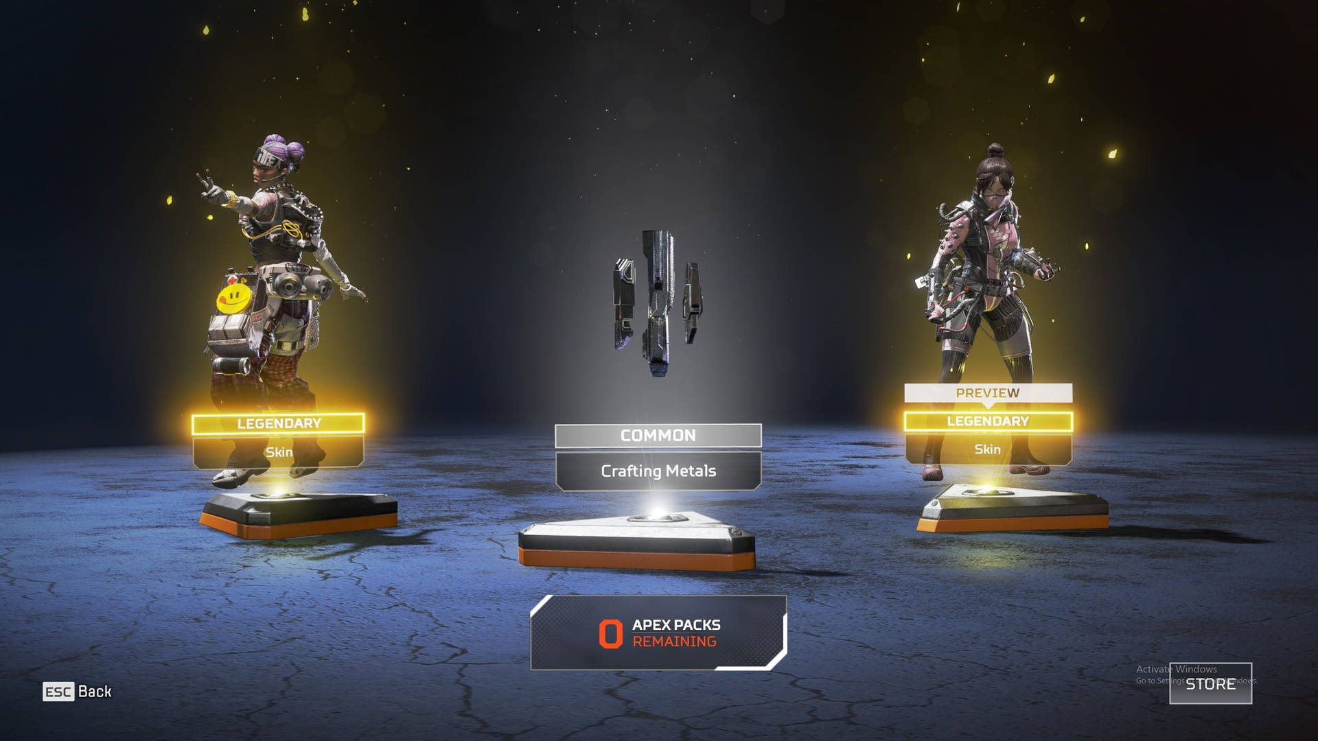 Apex Legends Octane Wraith Knife — گیمنگ جیف وال پیپر