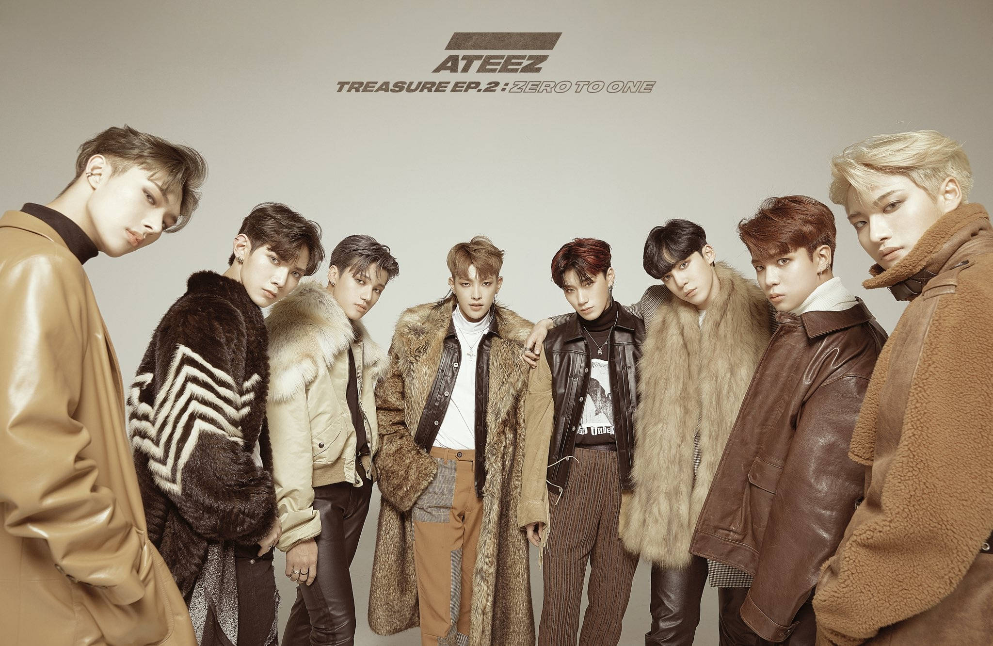 Ateez البم کور ڈیسک ٹاپ وال پیپر
