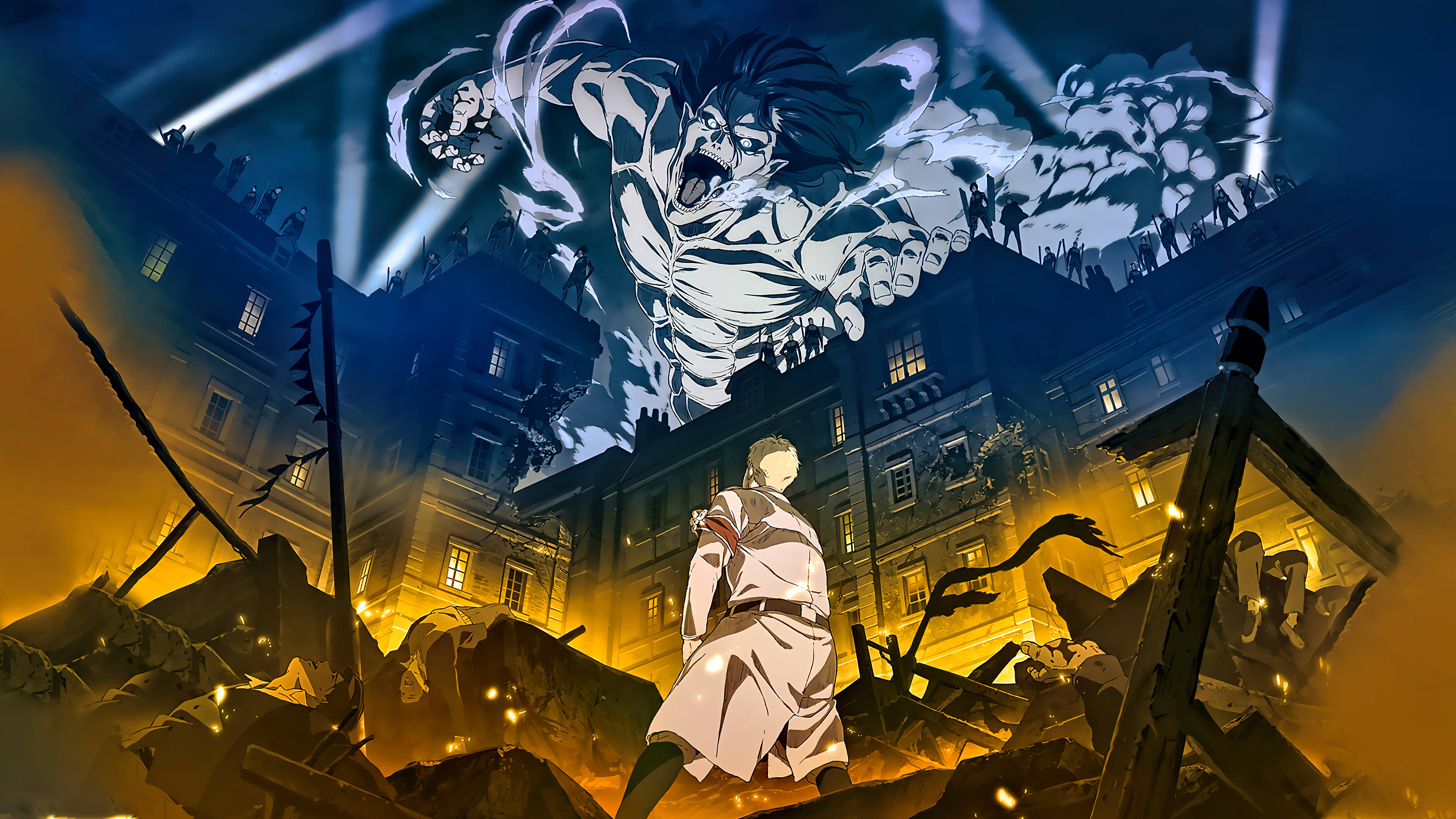 Attack On Titan سیزن 4 ٹائٹن کا حملہ وال پیپر