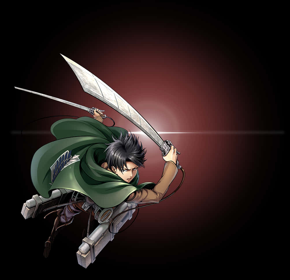 Attack on Titan کا کردار ایکشن میں وال پیپر