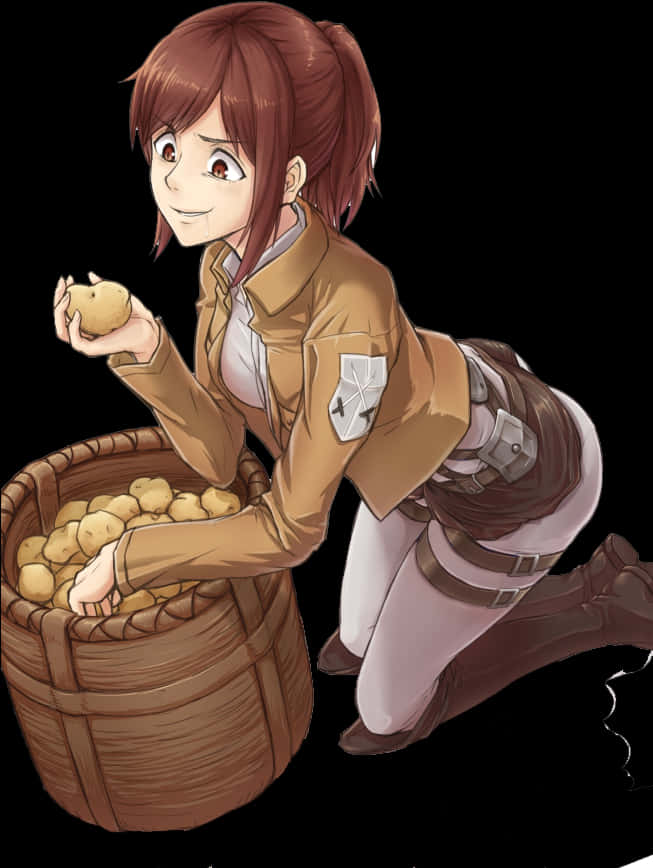 Attackon Titan کردار آلو کے ساتھ وال پیپر