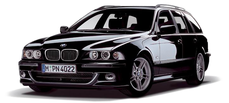 سیاہ BMW 5 سیریز E39 ٹورنگ وال پیپر