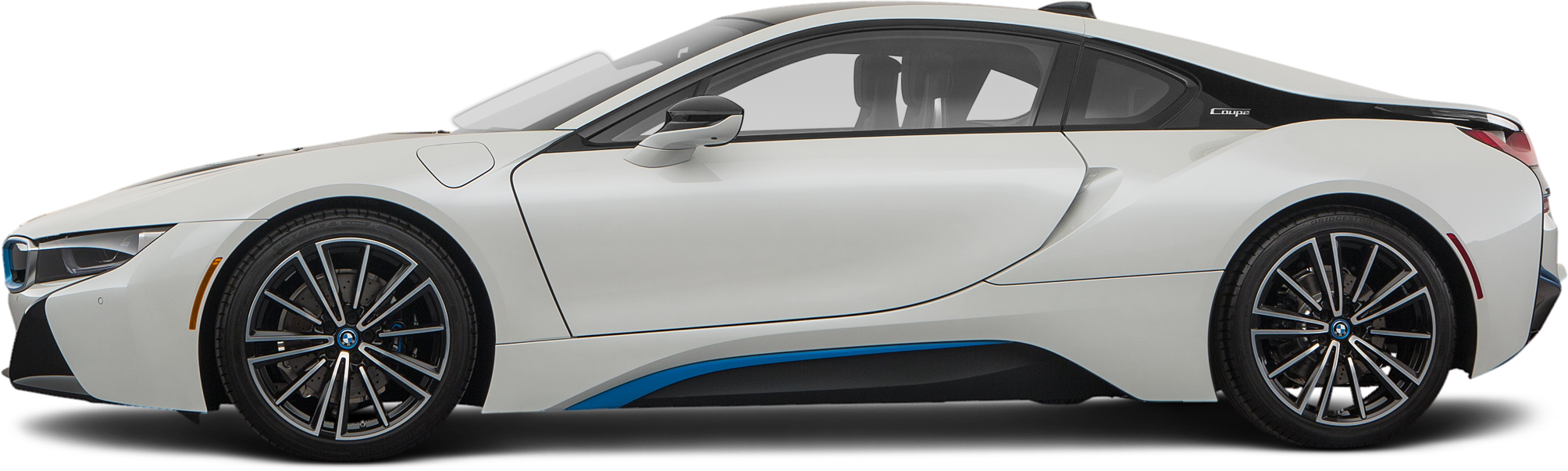 BMW i8 کا سائیڈ پروفائل وال پیپر