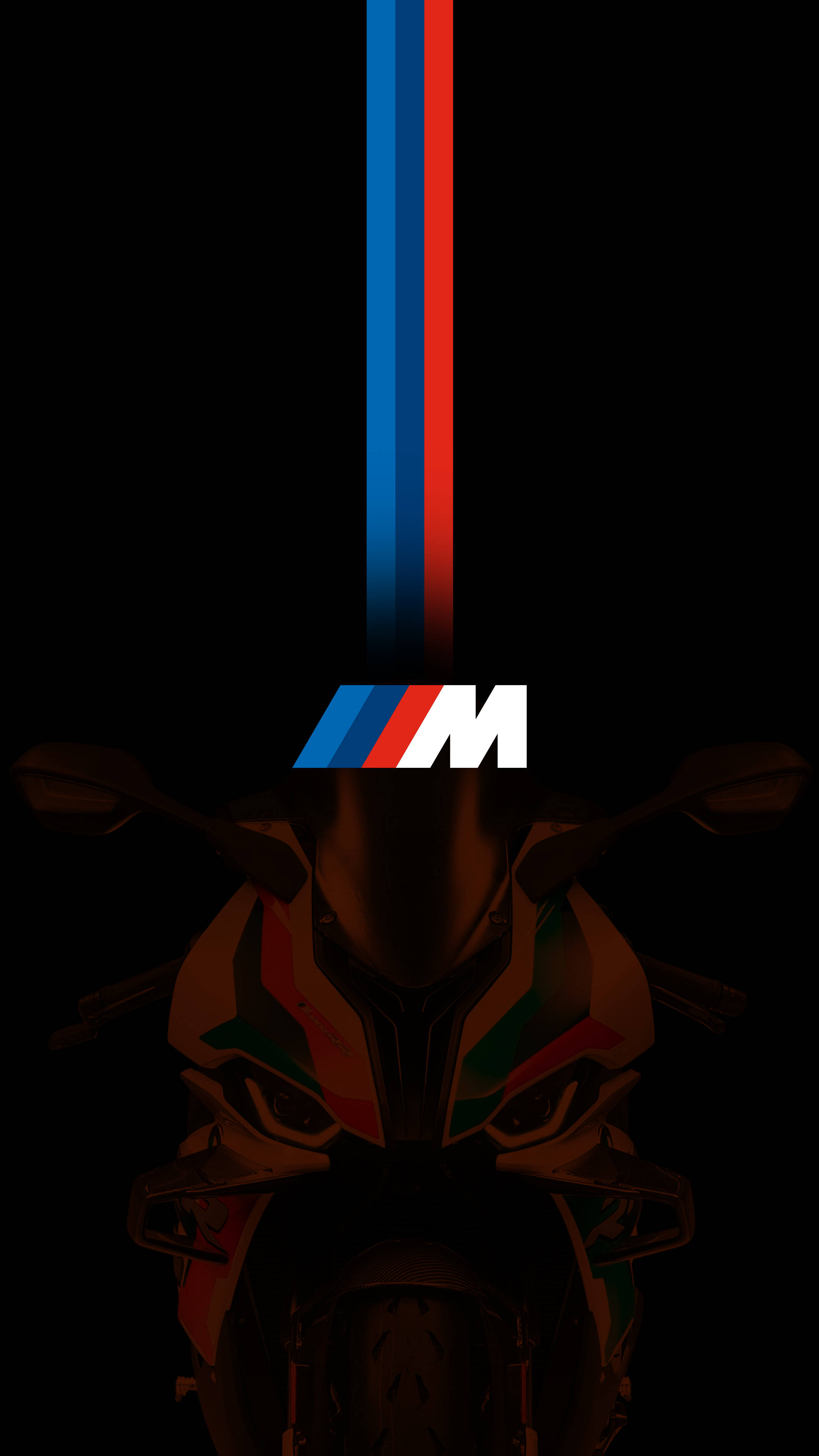 BMW M لوگو موٹر سائیکل وال پیپر