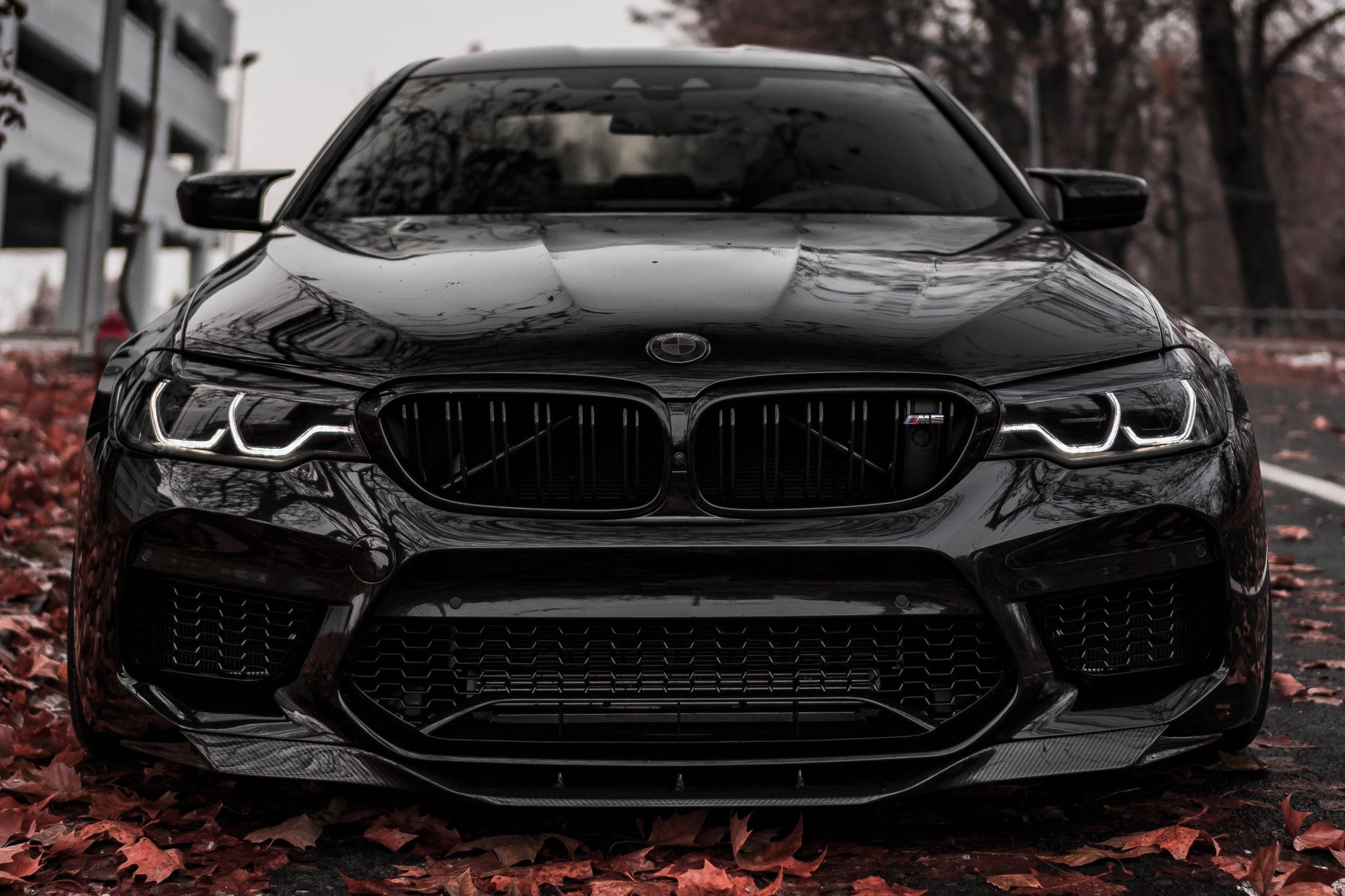 چمکدار کالی BMW M5 لیپ ٹاپ وال پیپر