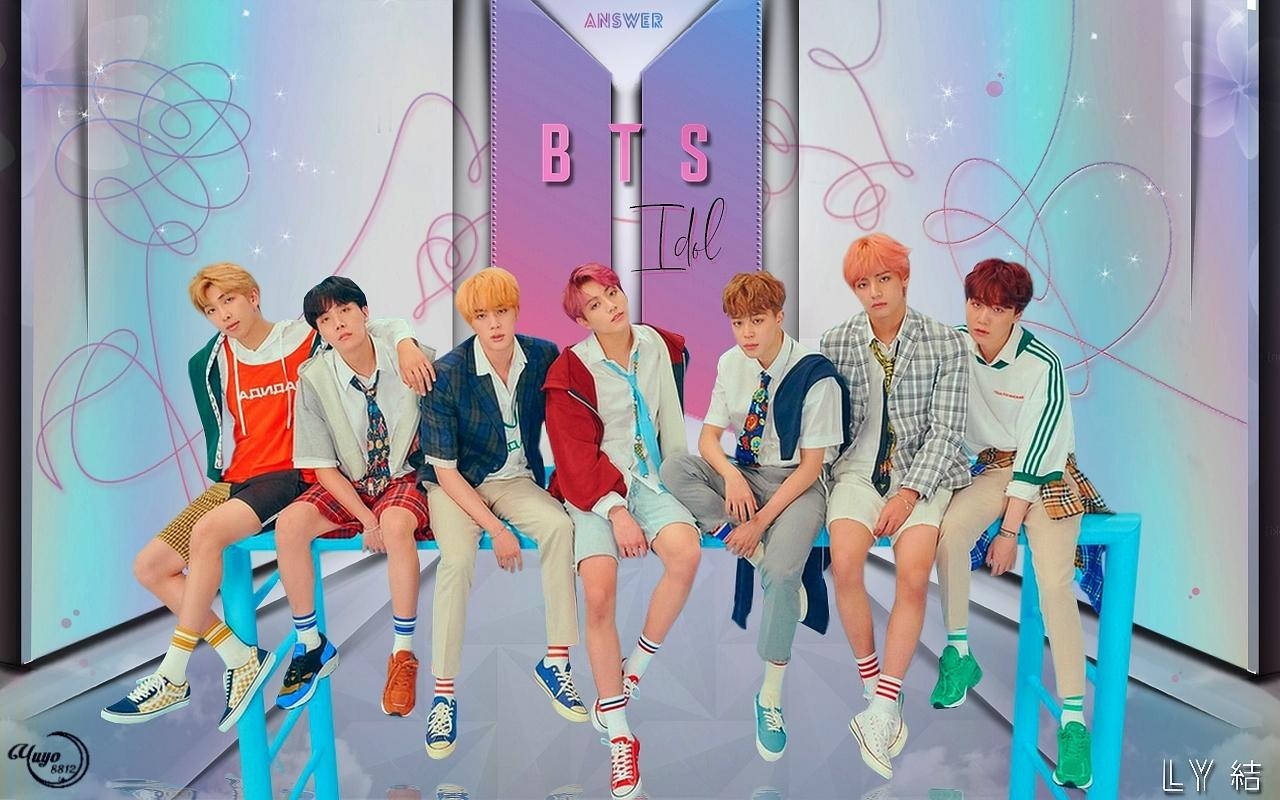 BTS 2020 آرام دہ اسٹائل وال پیپر