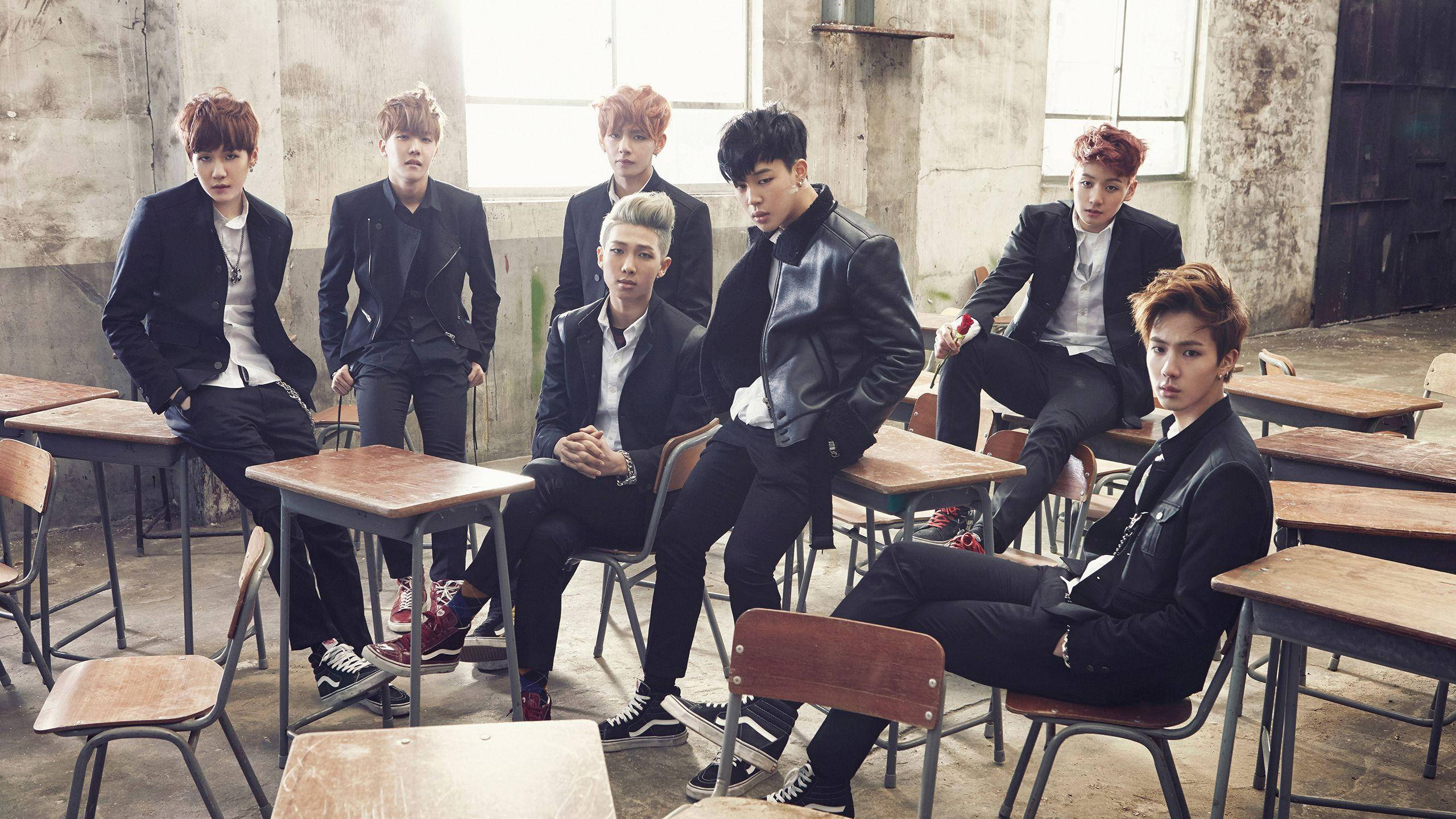 BTS ڈیسک ٹاپ "Boy In Luv" منظر وال پیپر