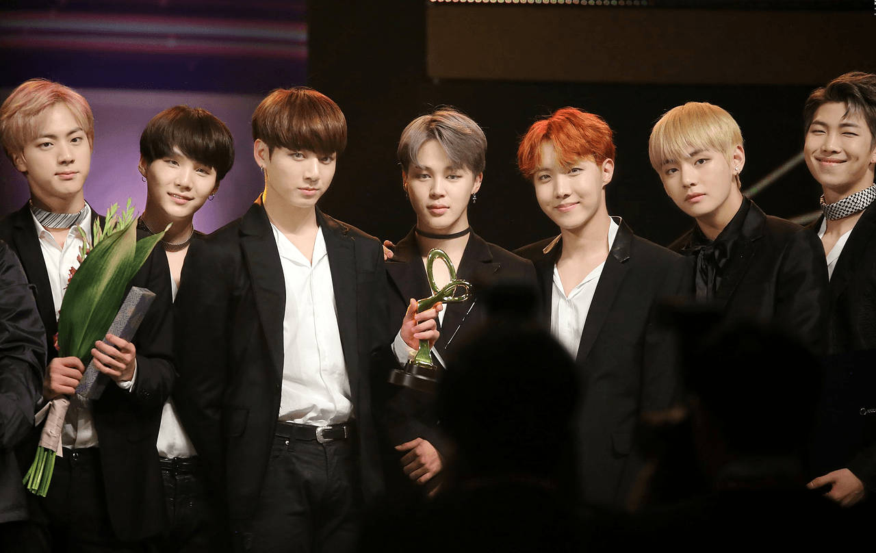BTS ایوارڈ 2020 وال پیپر