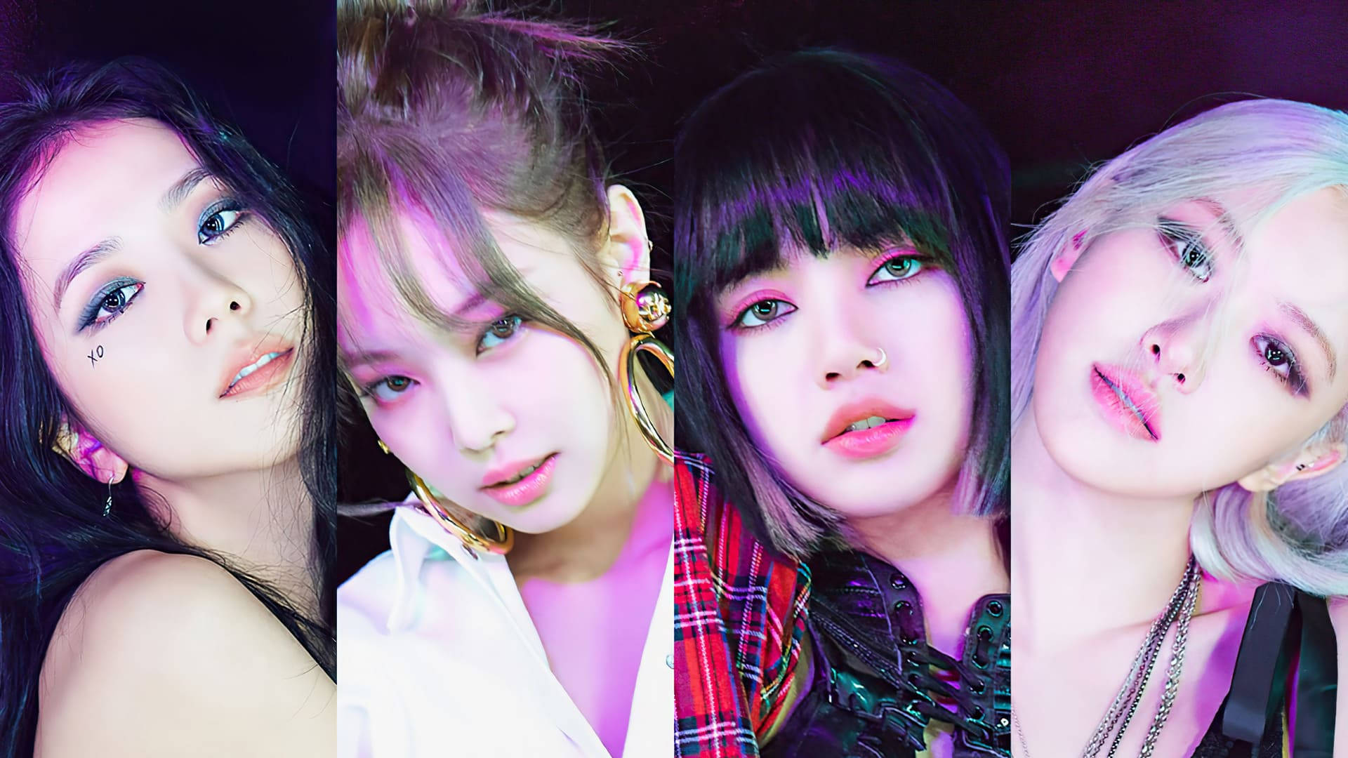 Cloz-Up Kolaj Blackpink Desktop وال پیپر