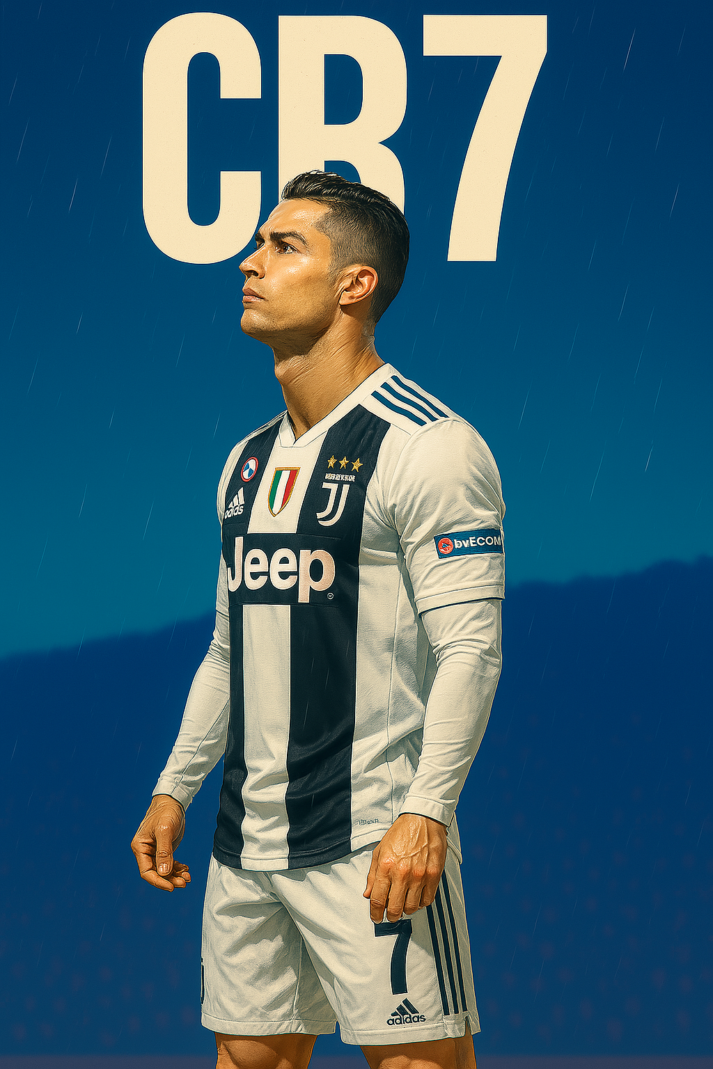 کرسٹیانو رونالڈو CR7 یووینٹس 4K وال پیپر