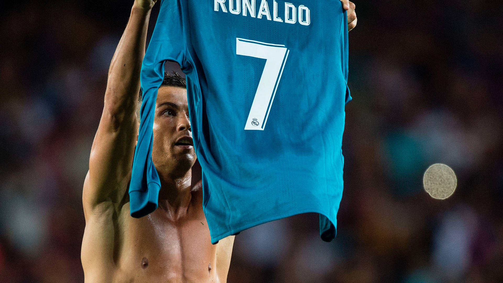 CR7 ایچ ڈی بغیر قمیض وال پیپر