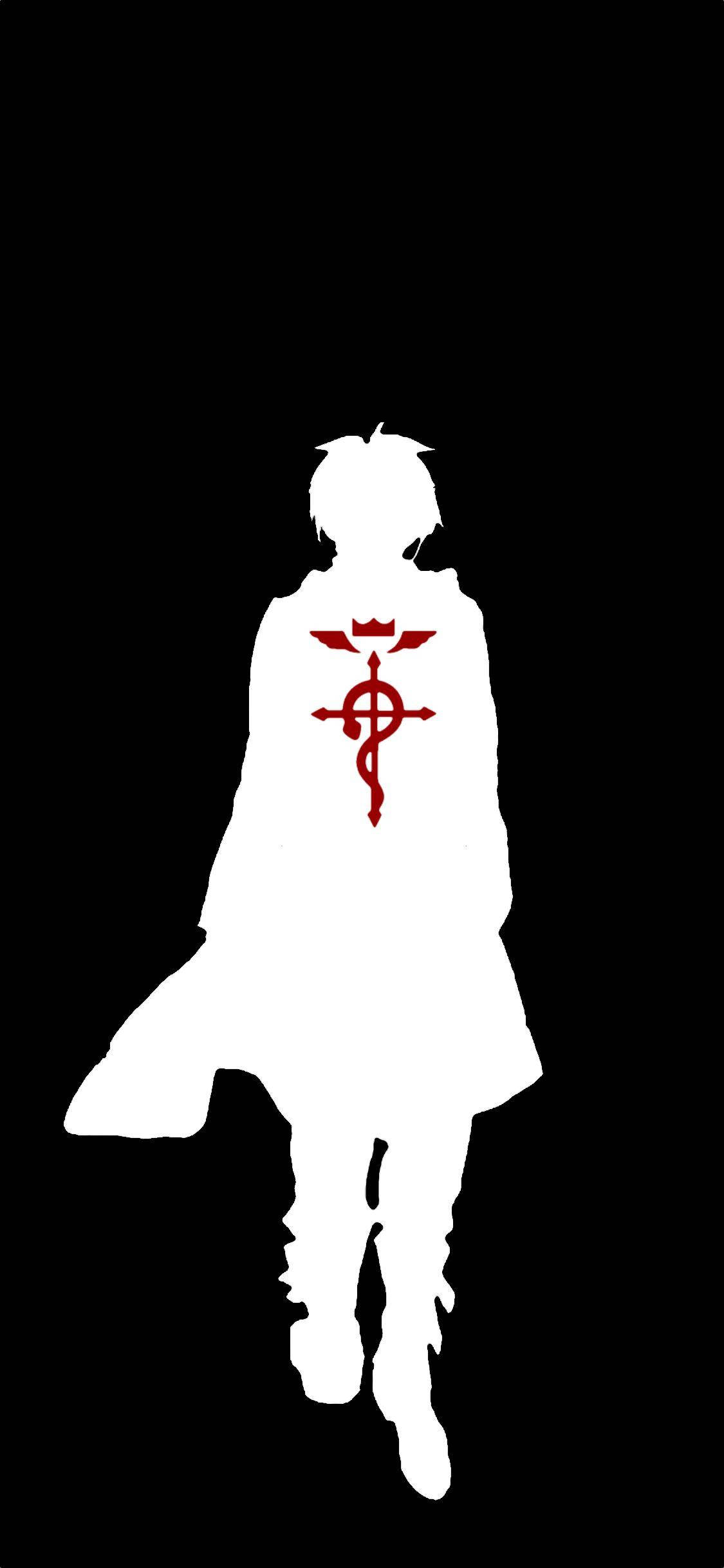 Fullmetal Alchemist Anime سیاہ اور سفید آئی فون وال پیپر