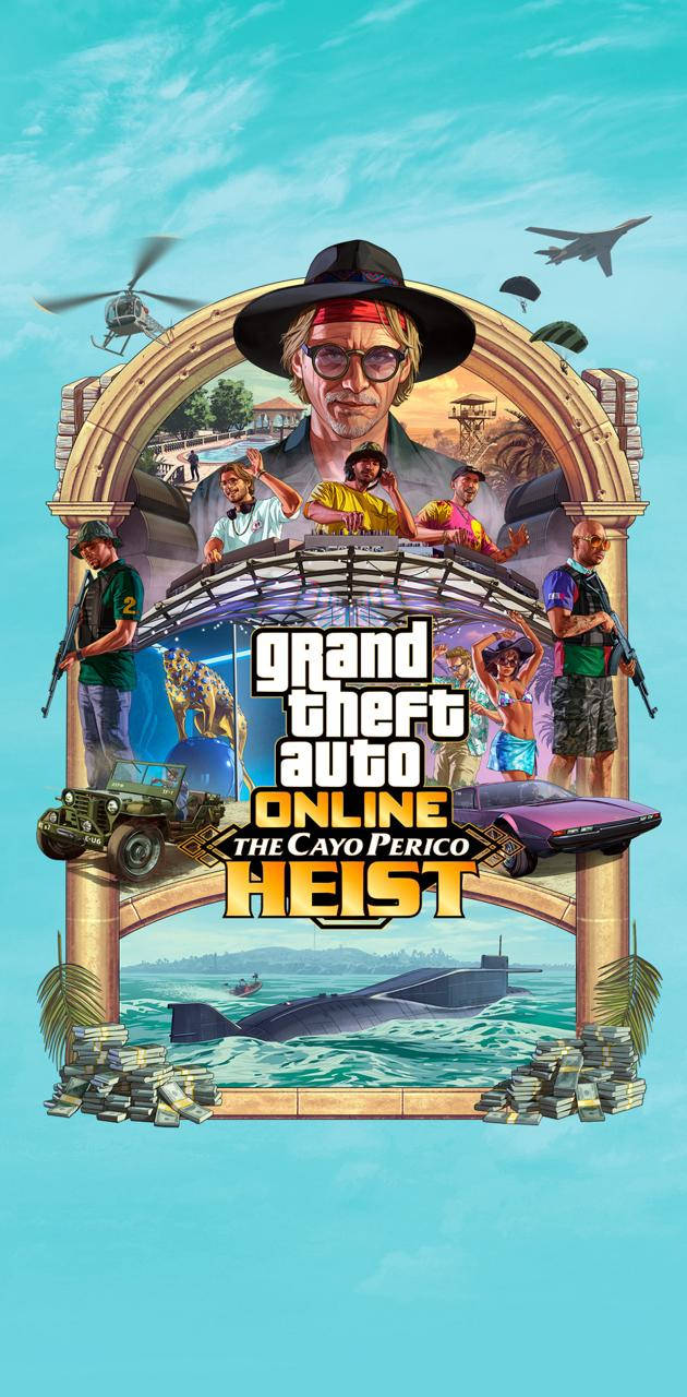 Gta 5 فون کایو پریکو ہیسٹ وال پیپر