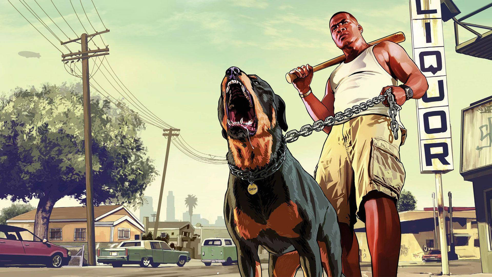 GTA SA 4K کارل جانسن کتا وال پیپر