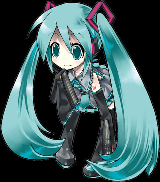 Hatsune Miku Vocaloid کردار وال پیپر