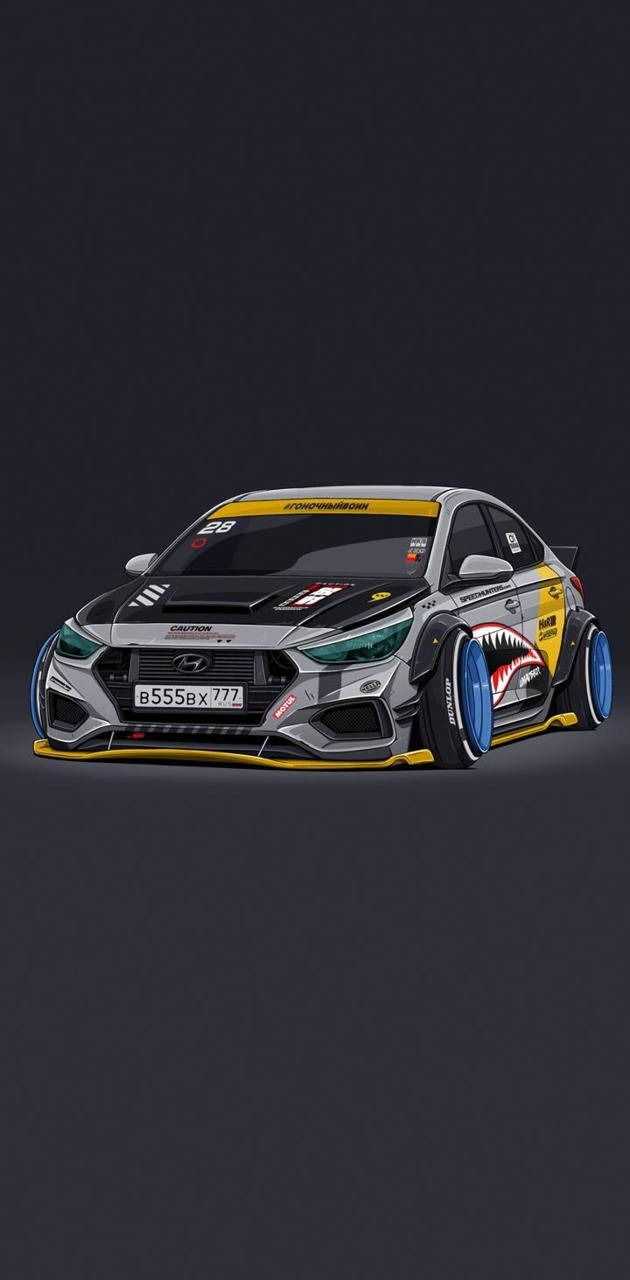 Hyundai JDM جمالیات وال پیپر