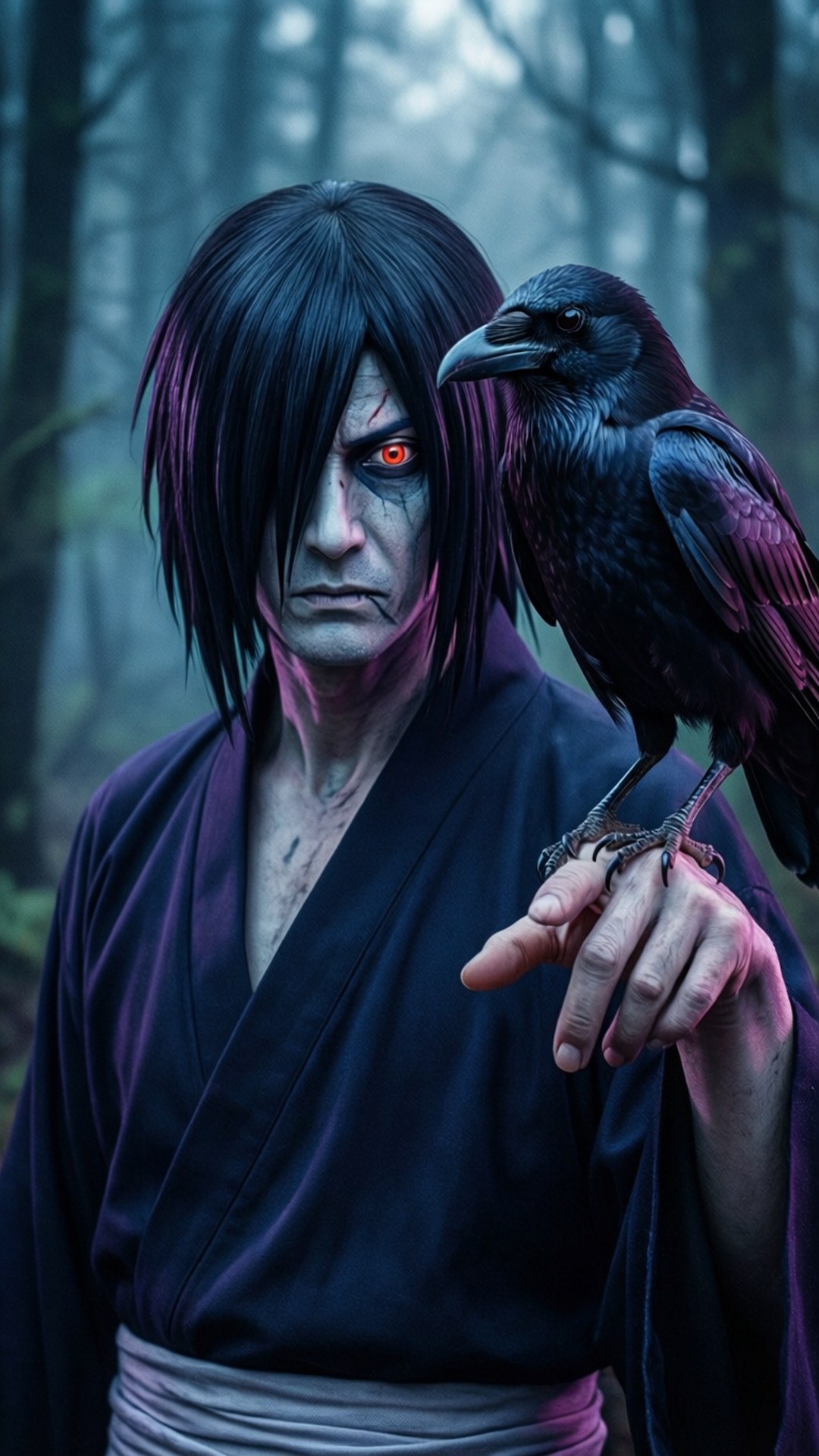Itachi اور کوا وال پیپر