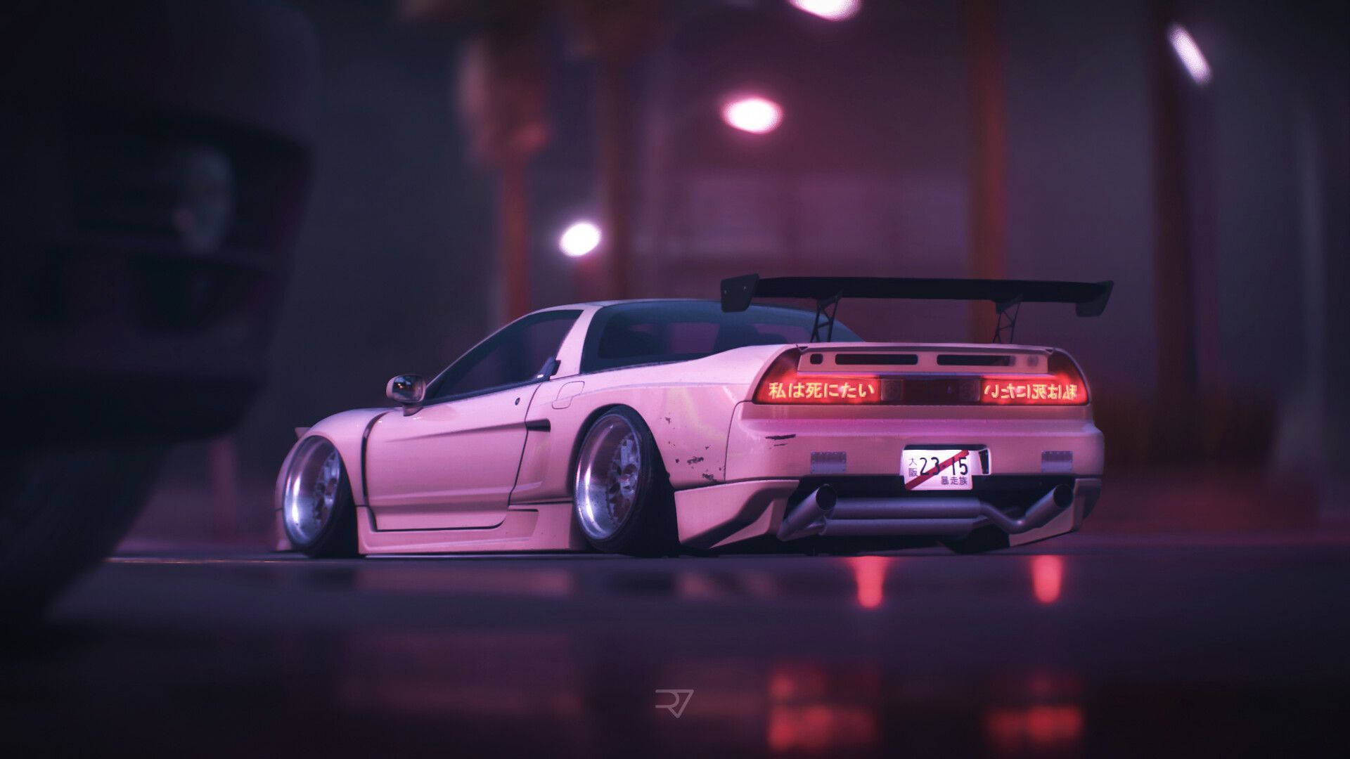 JDM اسٹائل اکیورا NSX وال پیپر