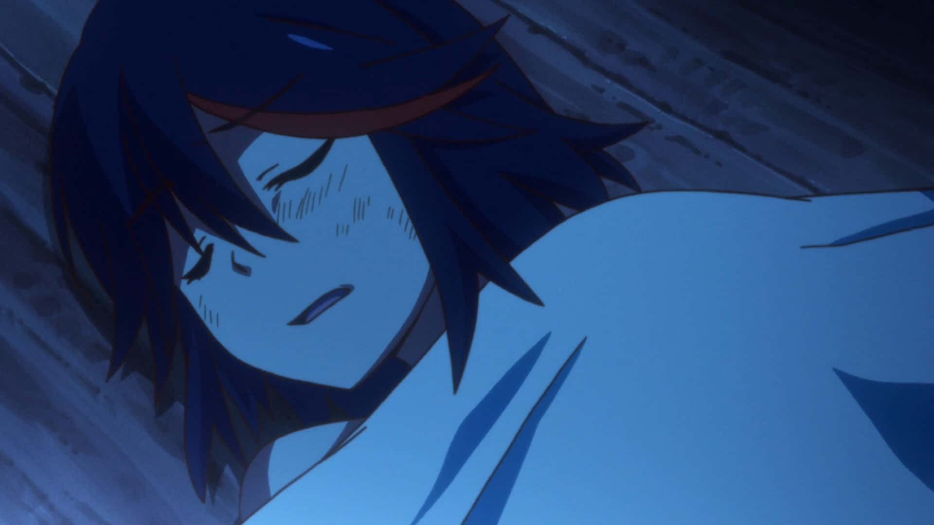 Kill La Kill سوتے ہوئے ریوکو ماتوئی کی تصویر وال پیپر