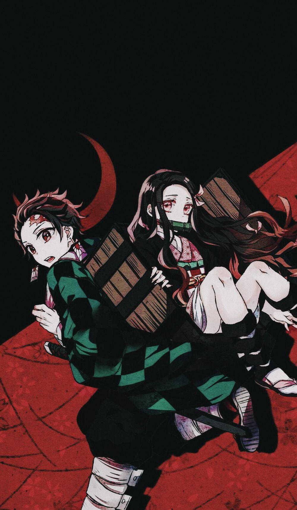 Kimetsu No Yaiba - کاماڈو بہن بھائی وال پیپر