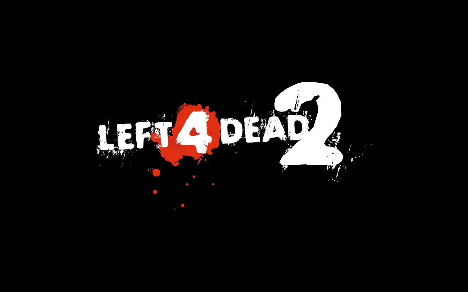 Left 4 Dead 2 سادہ گرافک ڈیزائن وال پیپر