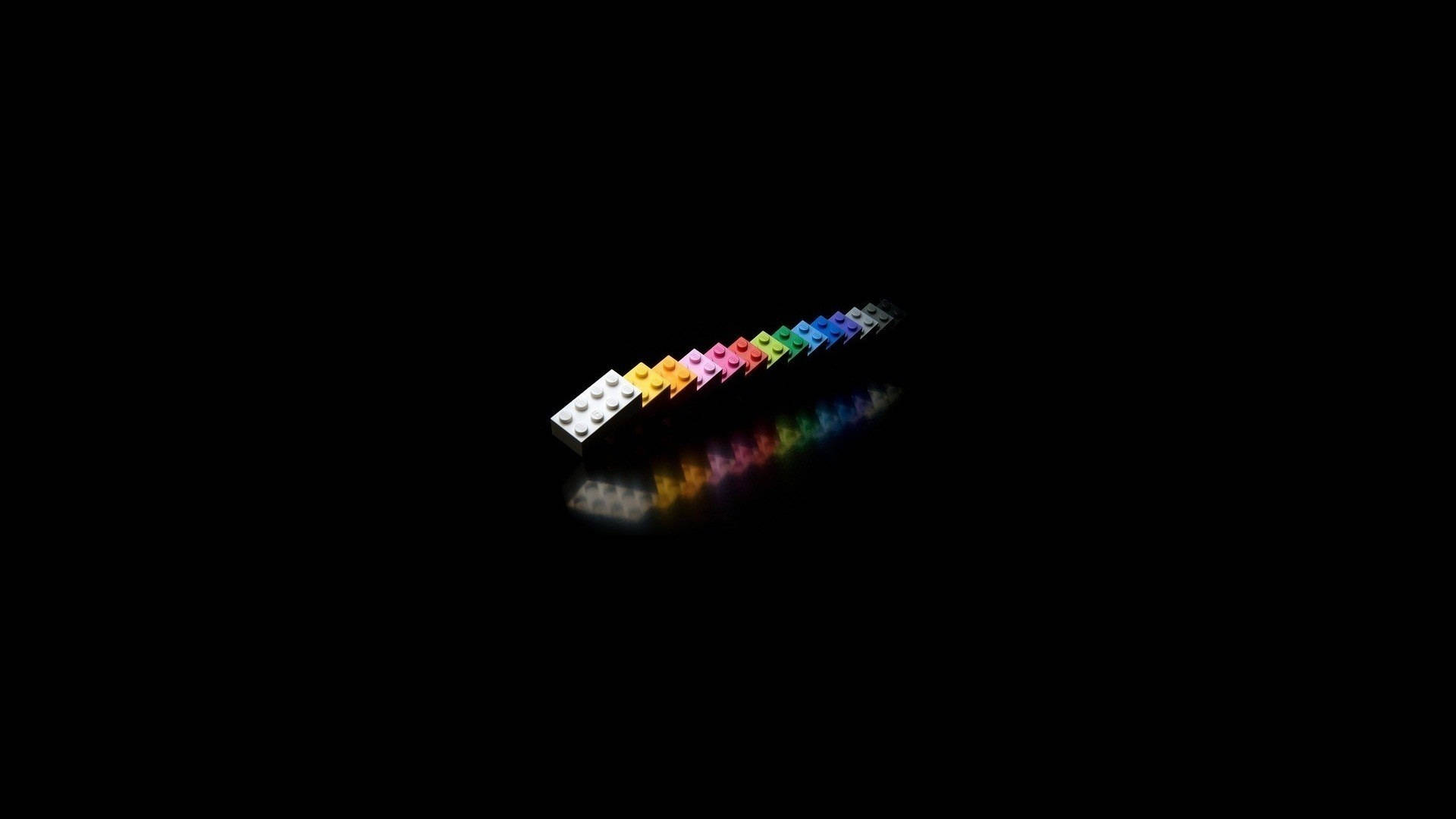 پیارے کالے LEGO بلاکس وال پیپر
