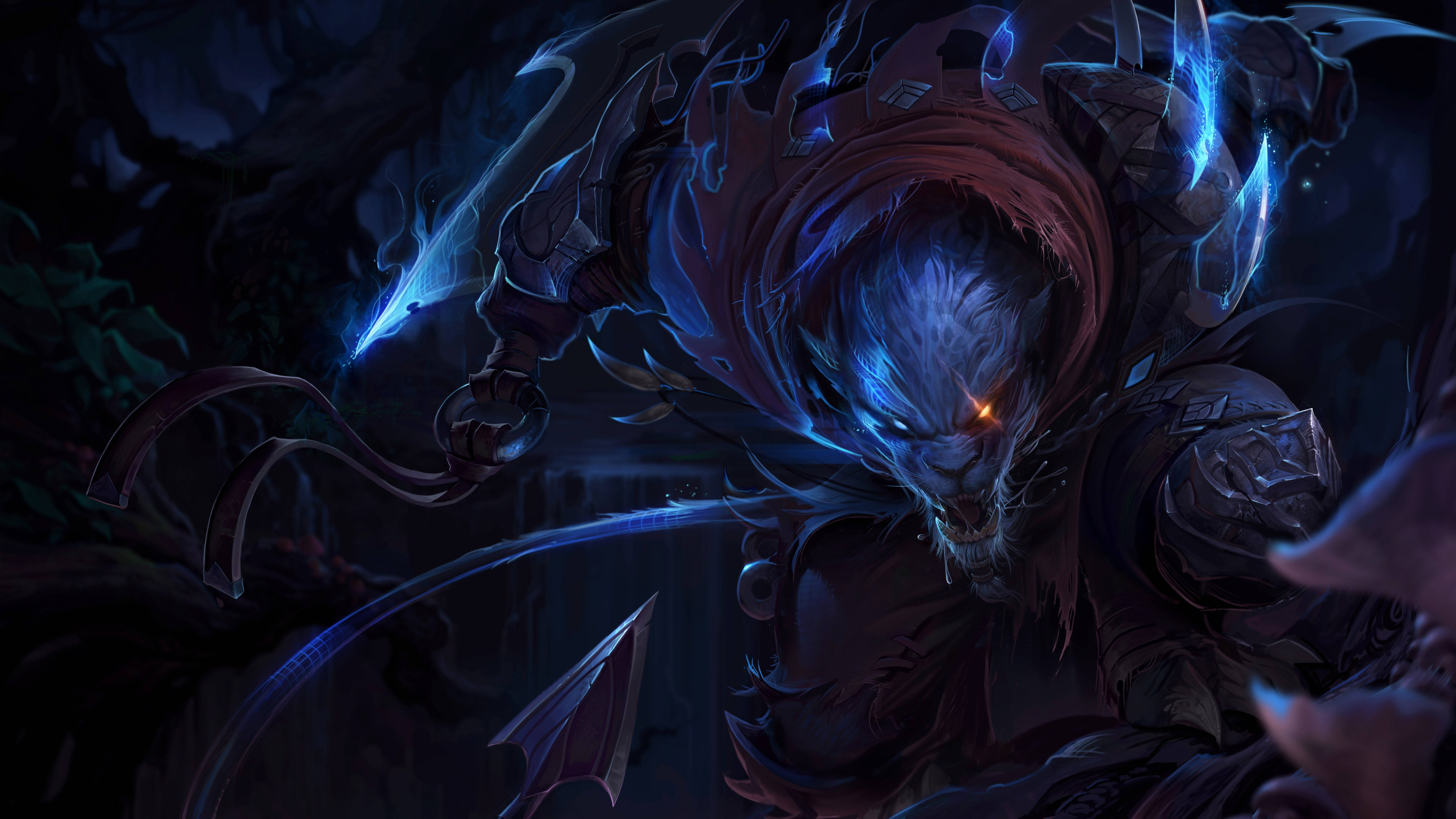 LOL Rengar 4K گیمنگ وال پیپر