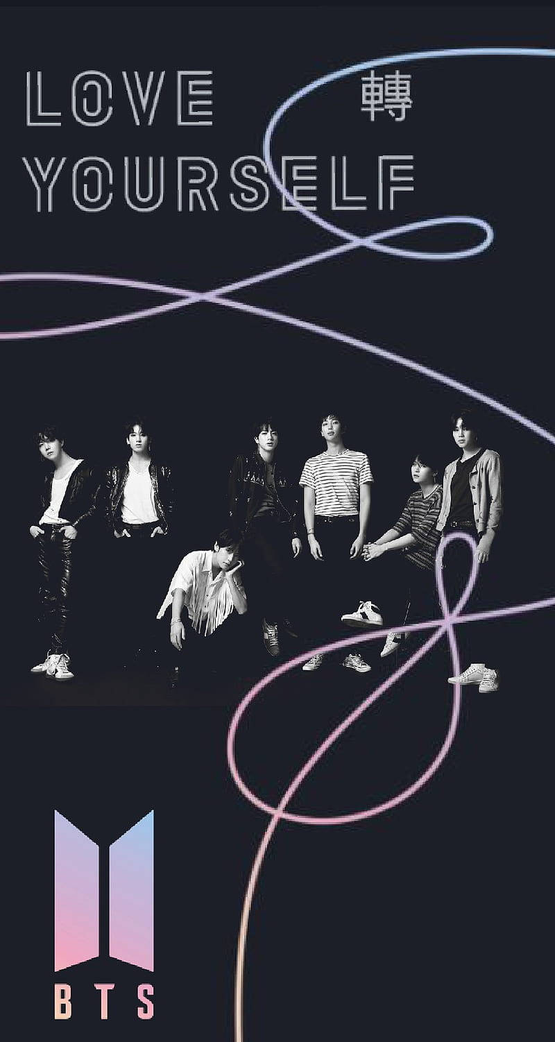 Love Yourself BTS لوگو وال پیپر