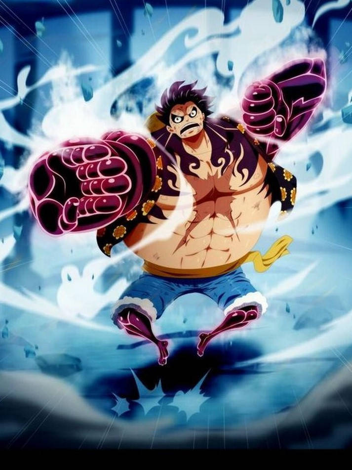 Luffy گیئر 4 طاقتور مکا وال پیپر
