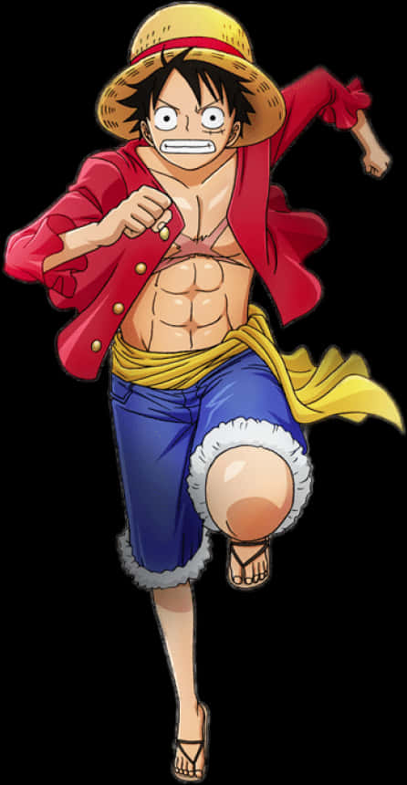 Luffy Straw Hat Pirate ایڈونچر وال پیپر