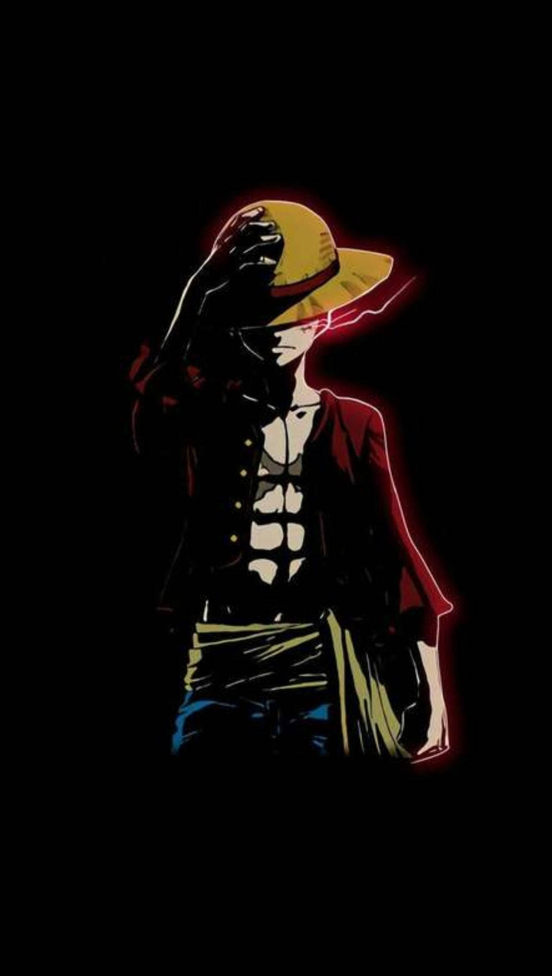 Luffy کا کم سے کم جمالیاتی وال پیپر