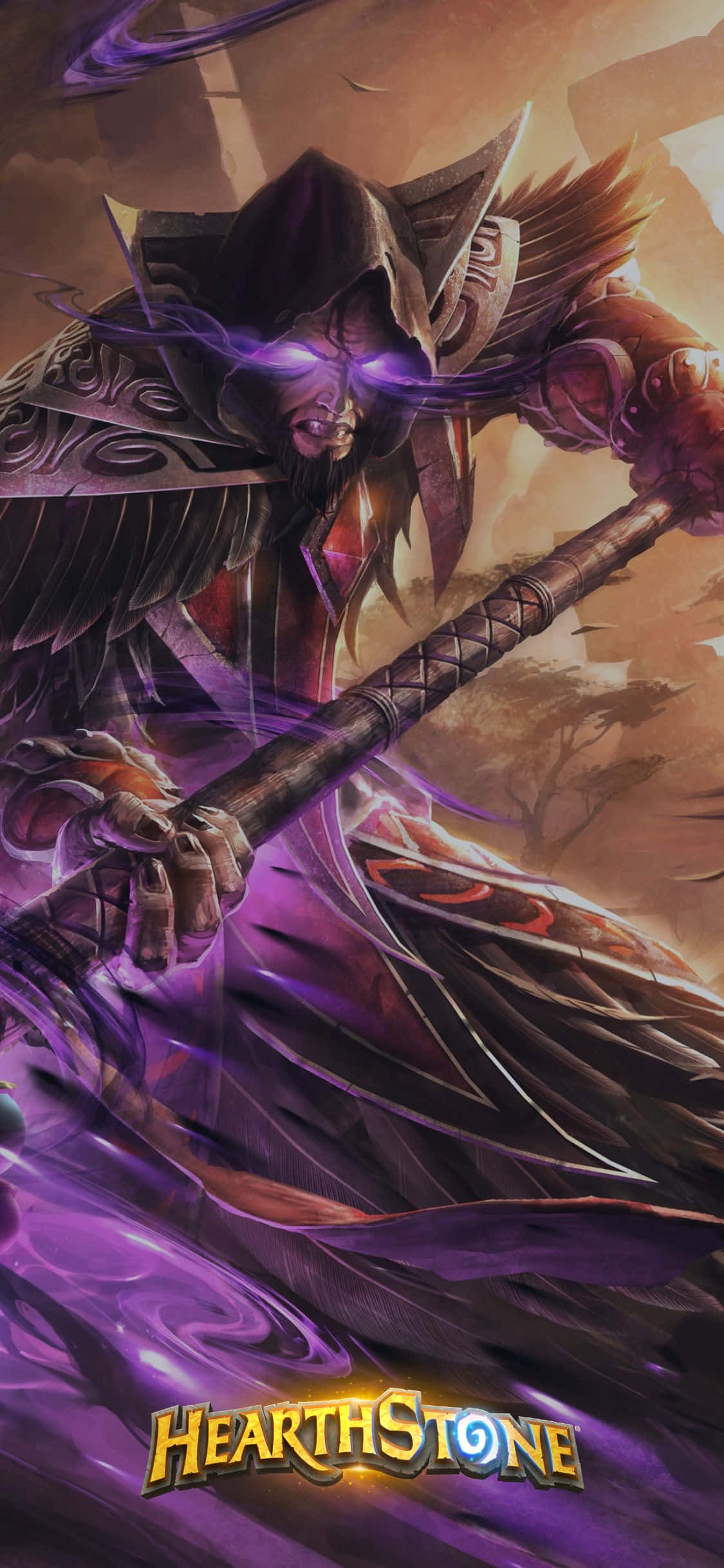 Medivh iPhone XS Hearthstone وال پیپر