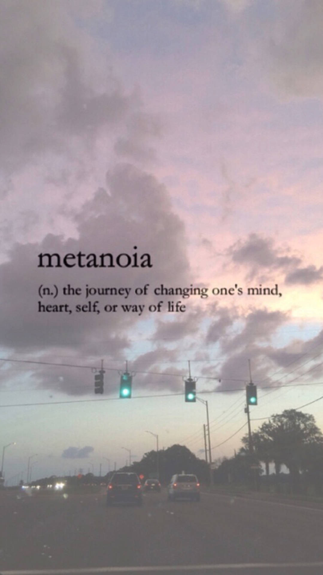Metanoia جمالیاتی لفظ وال پیپر