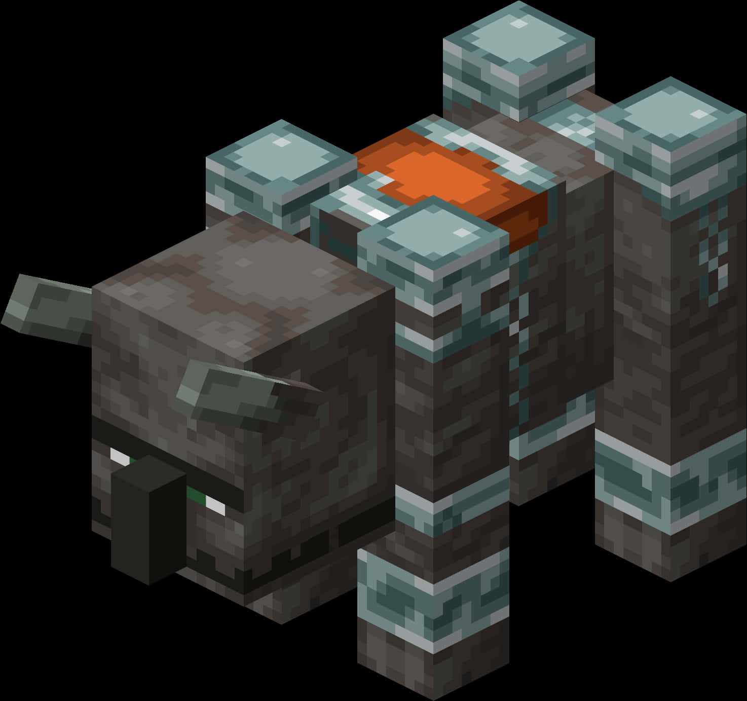 Minecraft_ اسٹرائیڈر_ ہستی وال پیپر