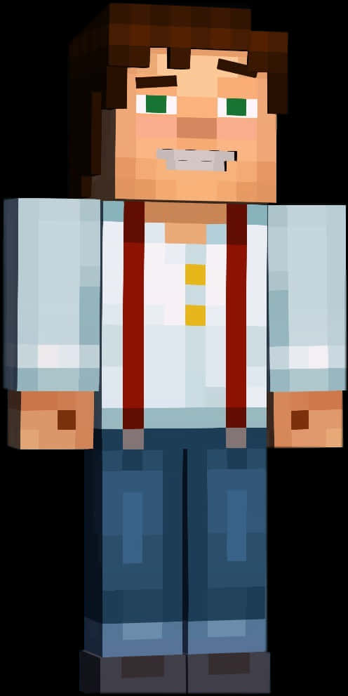 Minecraft_ کردار_ سرخ_ باندھنے والے وال پیپر