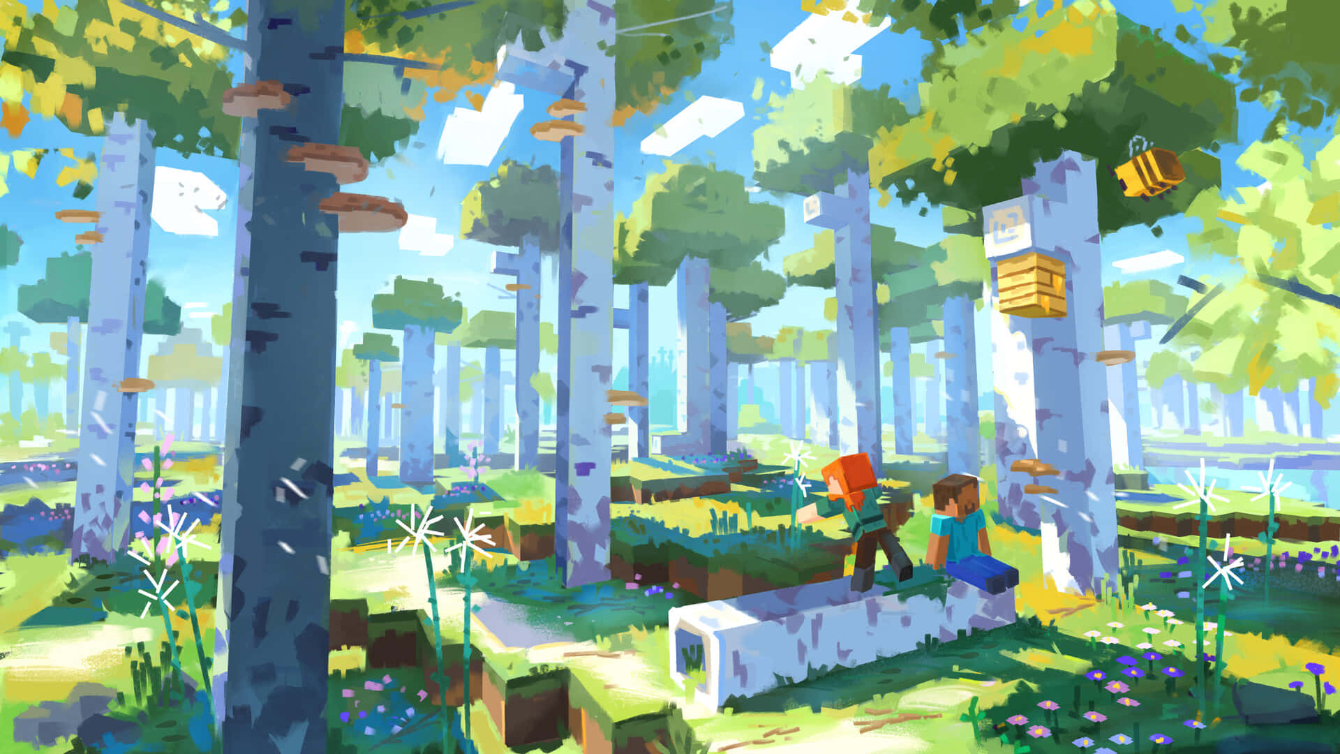 Minecraft وال پیپر
