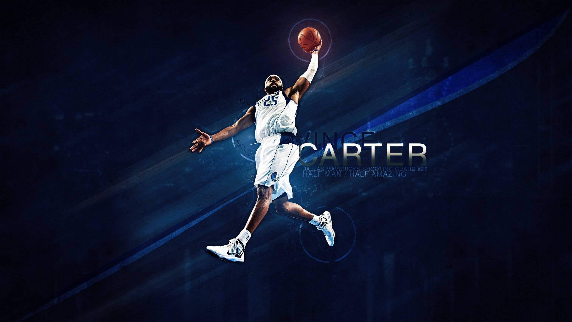 کھیل ونس کارٹر باسکٹ بال ڈلاس ماویرکس NBA HD وال پیپر | پس منظر کی تصویر