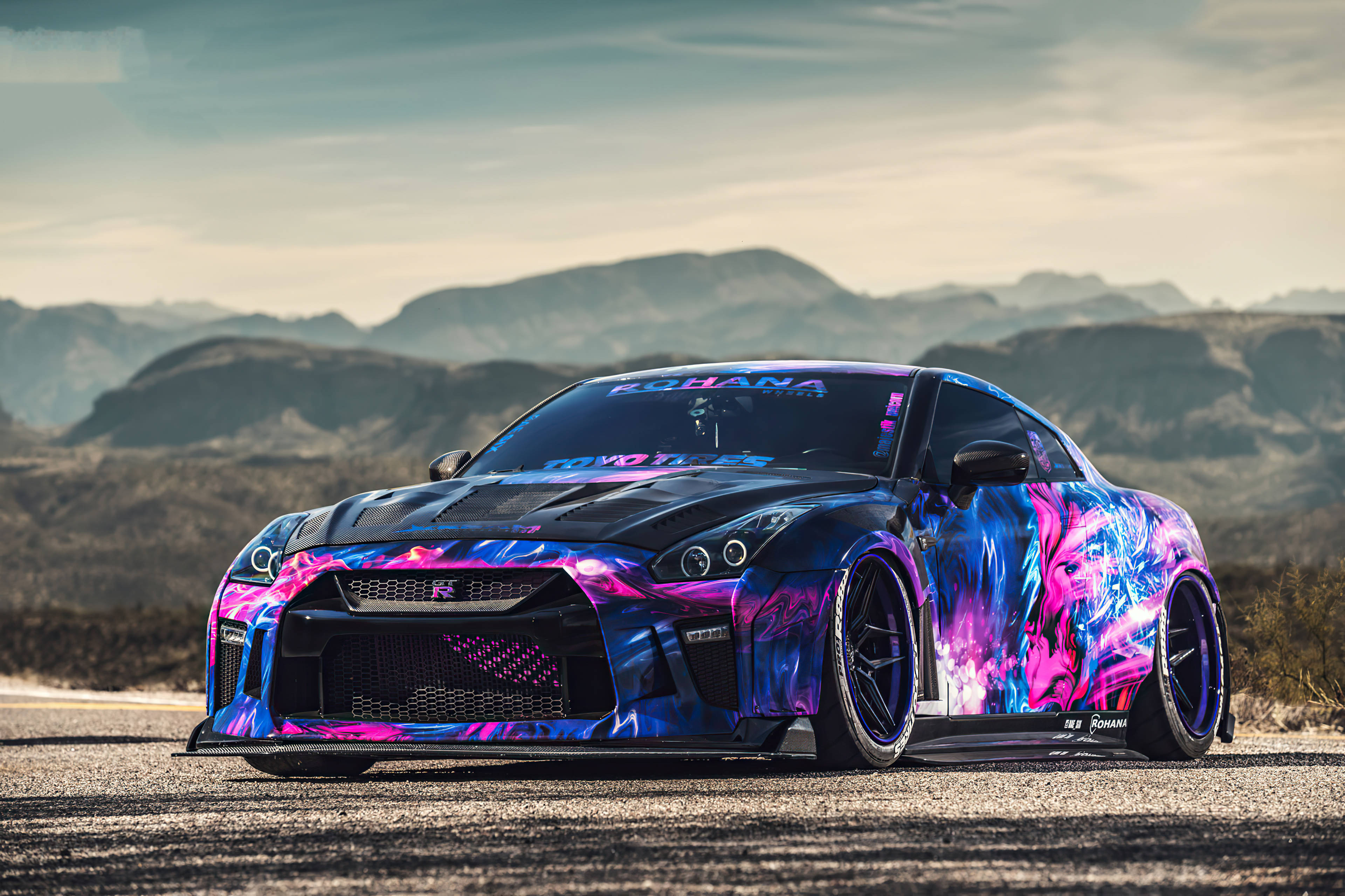 نہایت تفصیلی Nissan GT R 4K وال پیپر