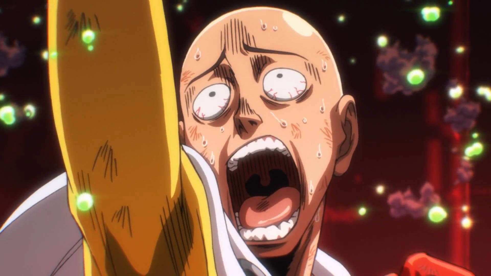 One Punch Man Saitama مضحک اینیمی وال پیپر