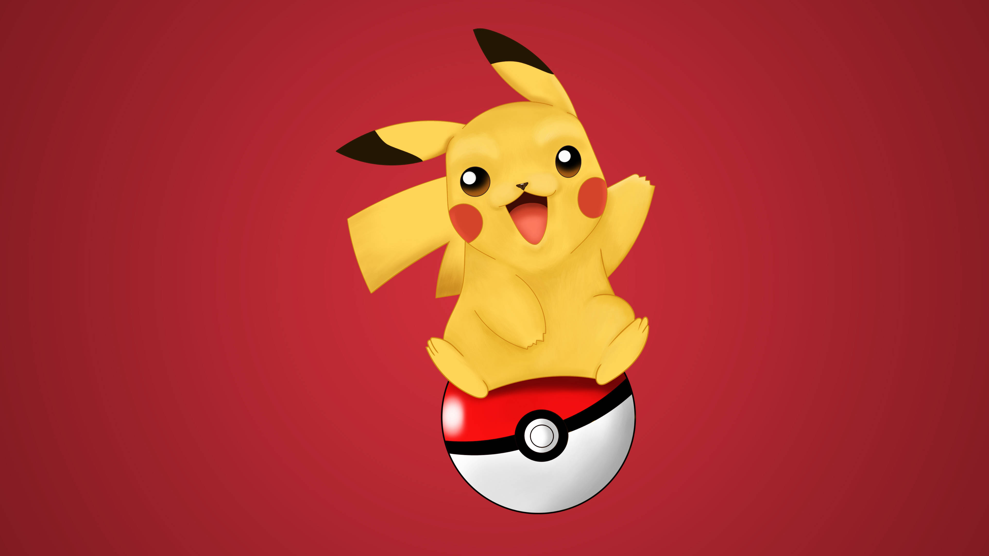 Pikachu زمین کی تزئین کی تصویر وال پیپر